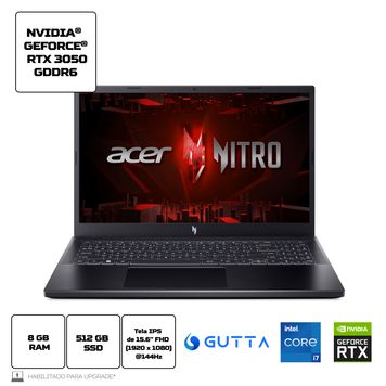 Notebook Gamer Acer Nitro V15